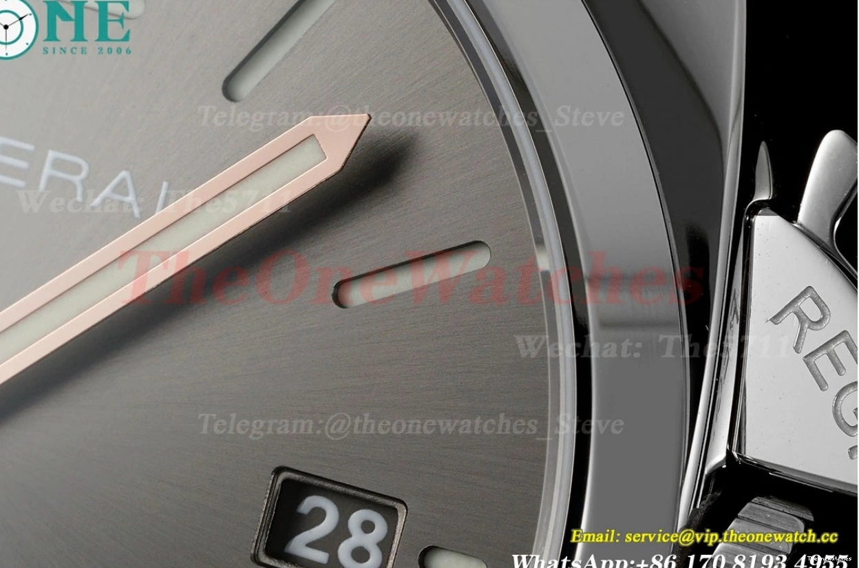 Grey VSF Luminor 42mm PAM1250 LE Dial Due SS P900 0115